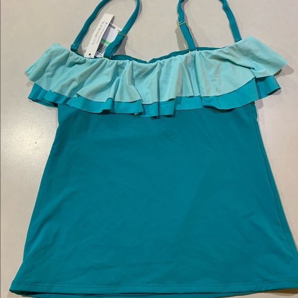 NWT $89 Bleu Rod Beatties Ruffled & Ready Tankini - Picture 9 of 9